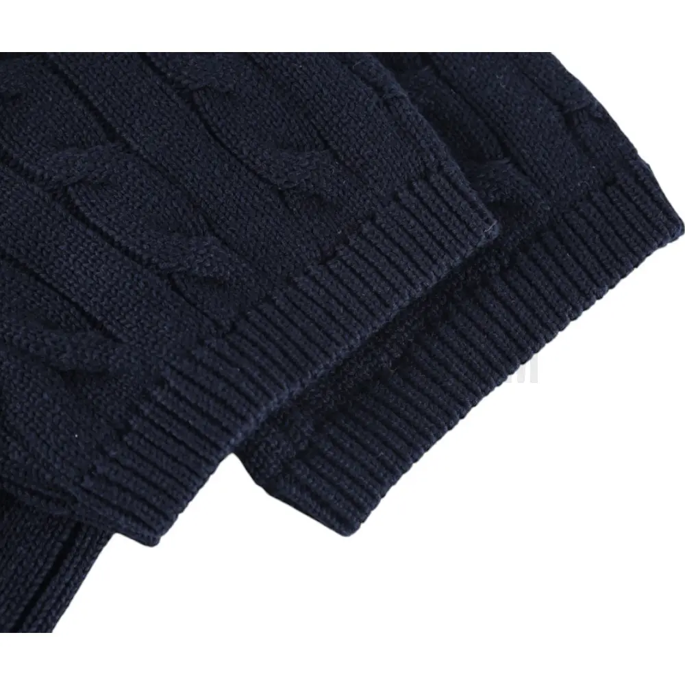 The sleeves of the black clothes