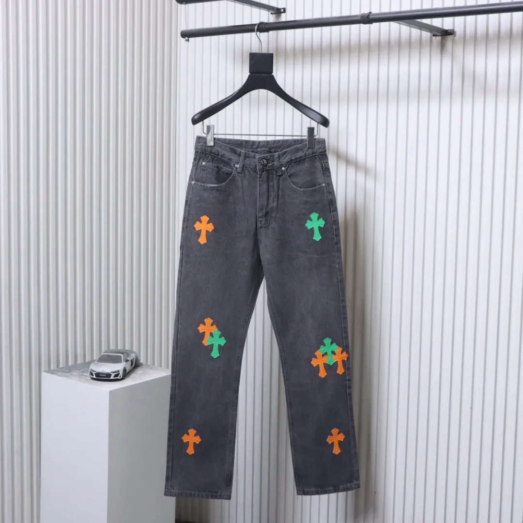 CH Sanskrit Cross Patch Jeans