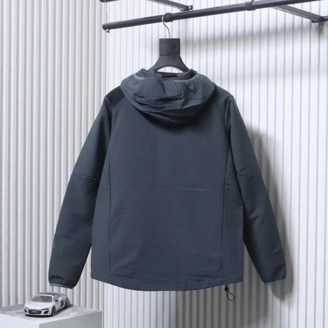 Back View PTG R1 Fleece-Lined Waterproof Softshell Jacket