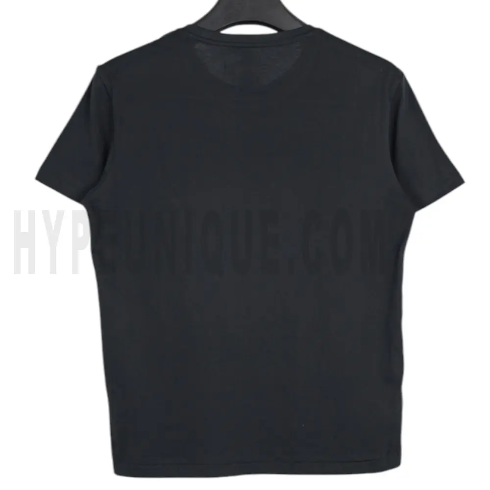 The back of the black clothes
