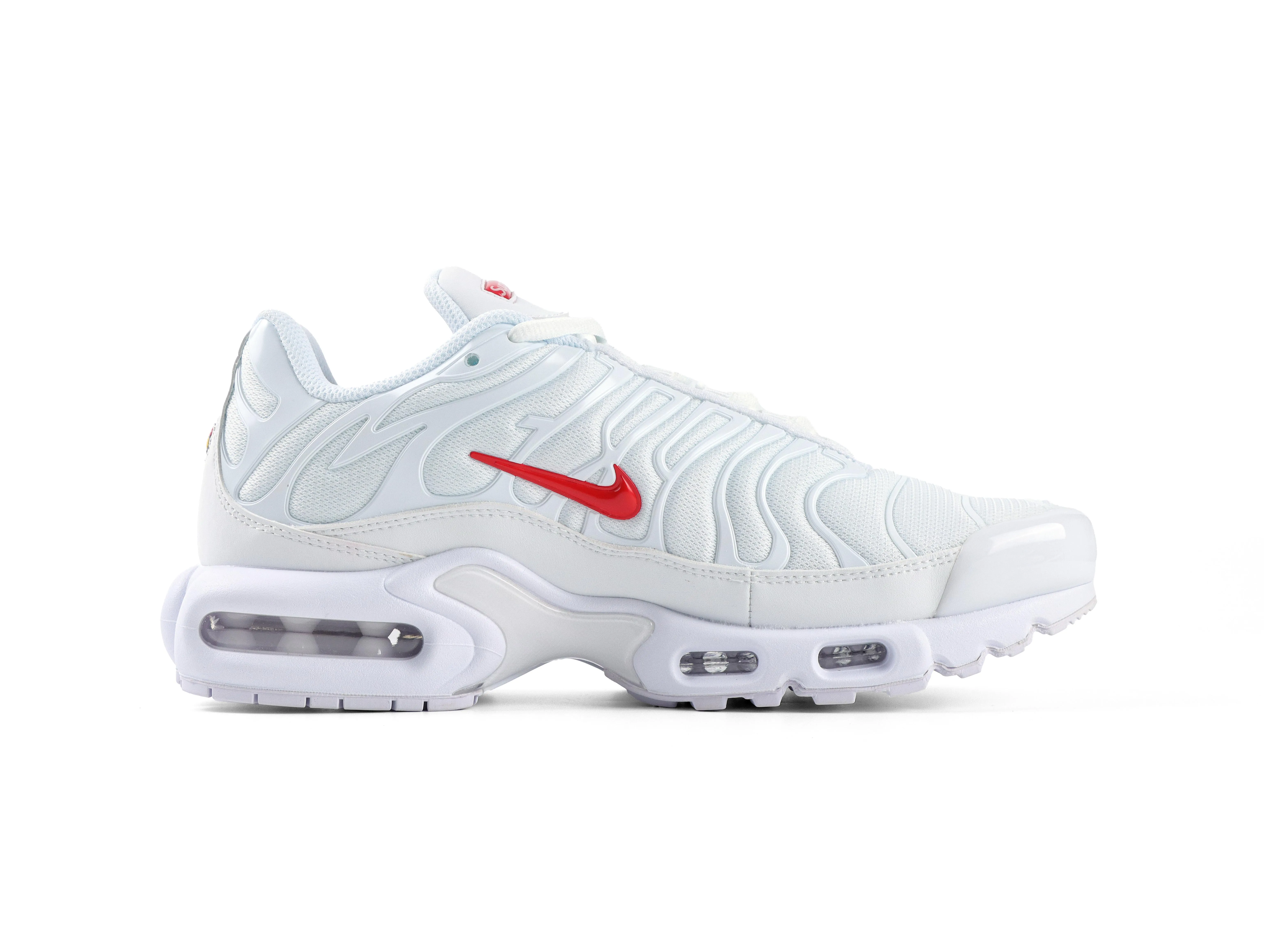 Air Max Plus Sup White Right Side View