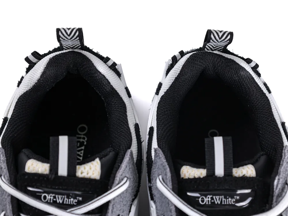 Off-White Be Right Back Sneakers White Black Tongue View