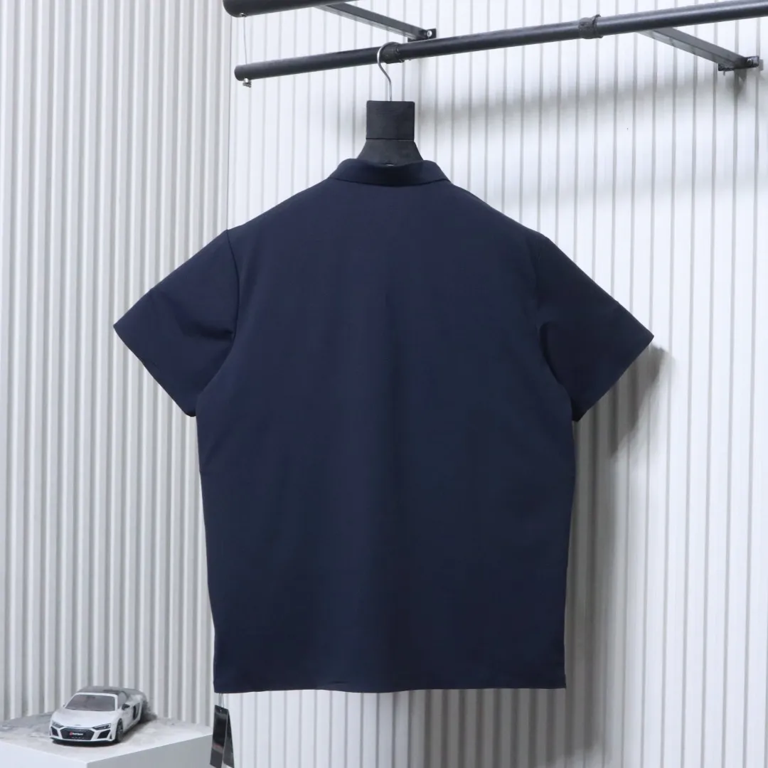 Back Ice Silk Quick-Drying Polo Shirt Performance Golf T-Shirt