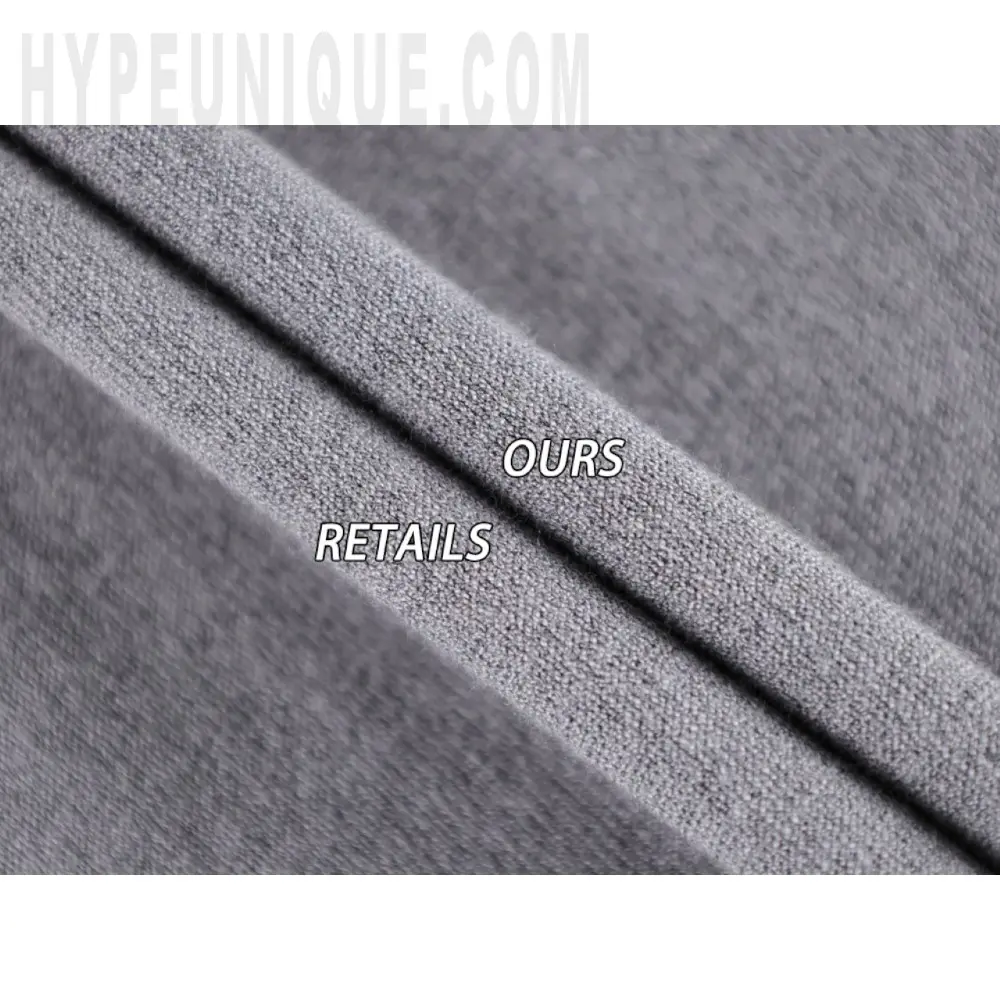 Fabric Texture Comparison Chart