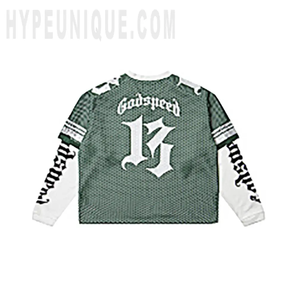 Godspeed Skull Mesh Jersey Shirt
