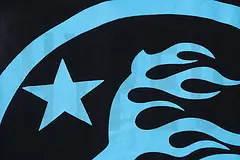 Printed graphic on the front of the clothes