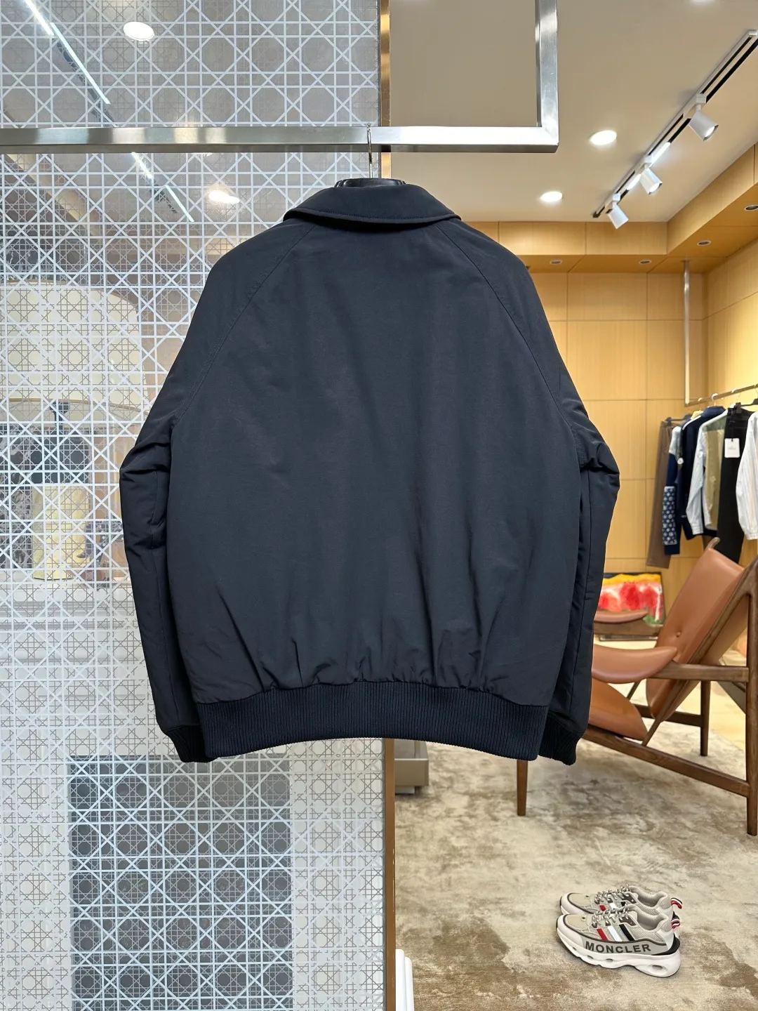 Back View CG Logo Workwear Down Jacket