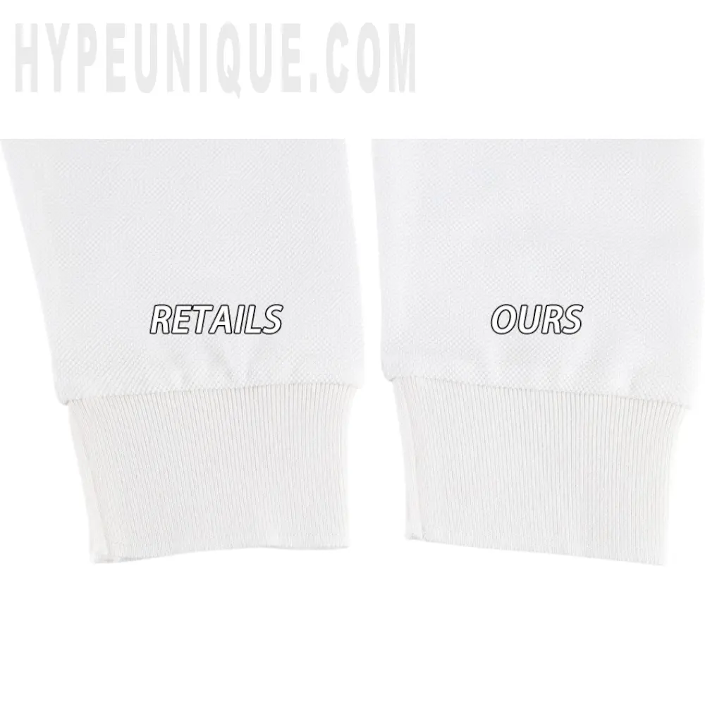 The sleeves of the clothes