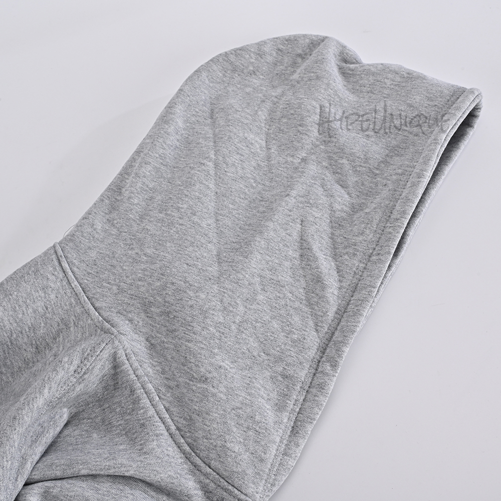 Corteiz 5 Starz Alcatraz Hoodie Gray Reps