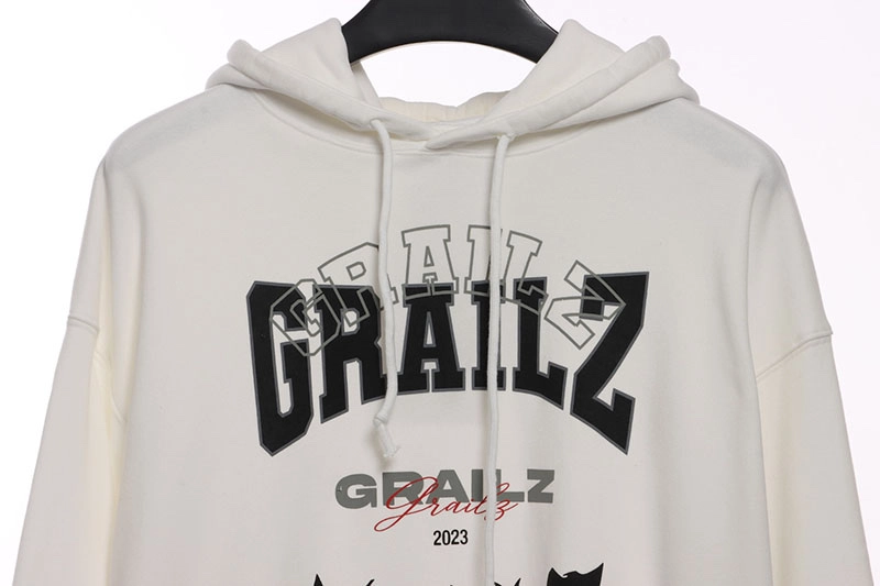 Grailz lightning letter hoodie Reps