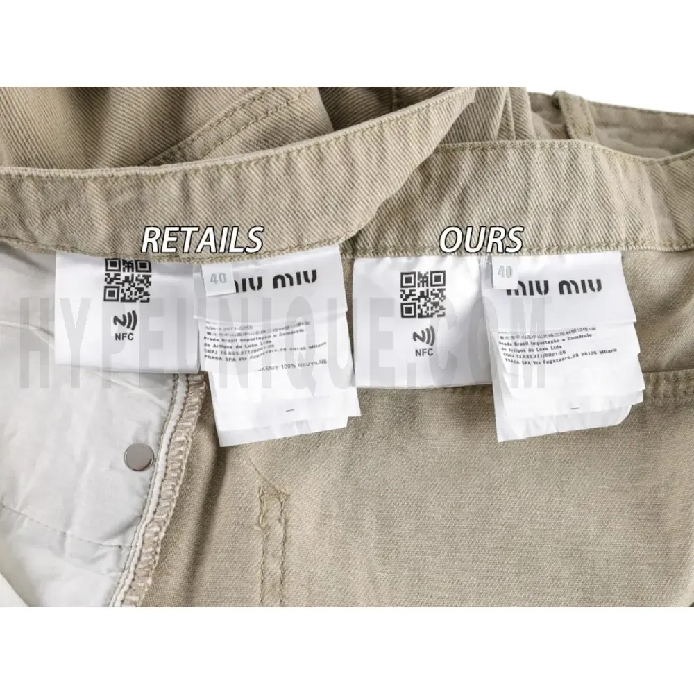 Washing Label Comparison Diagram
