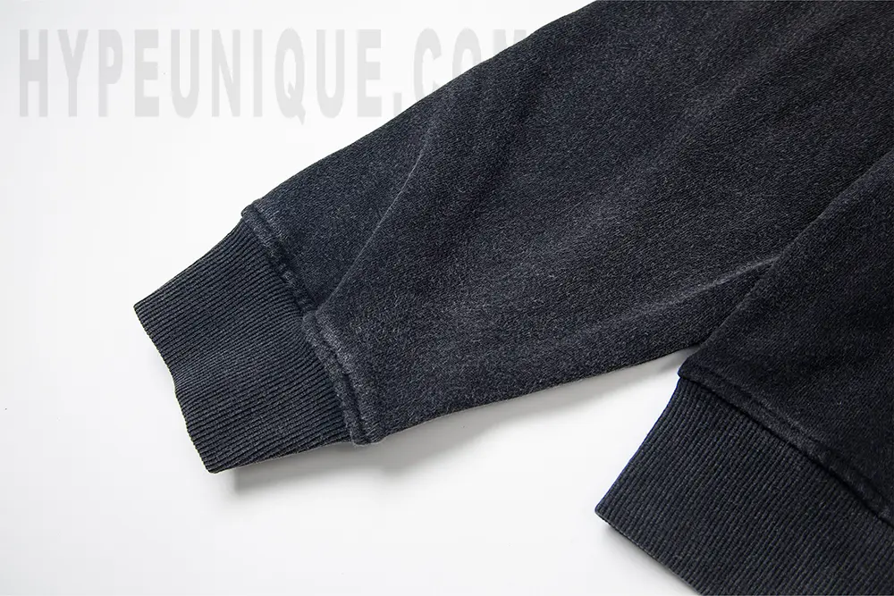 The sleeves of the clothes