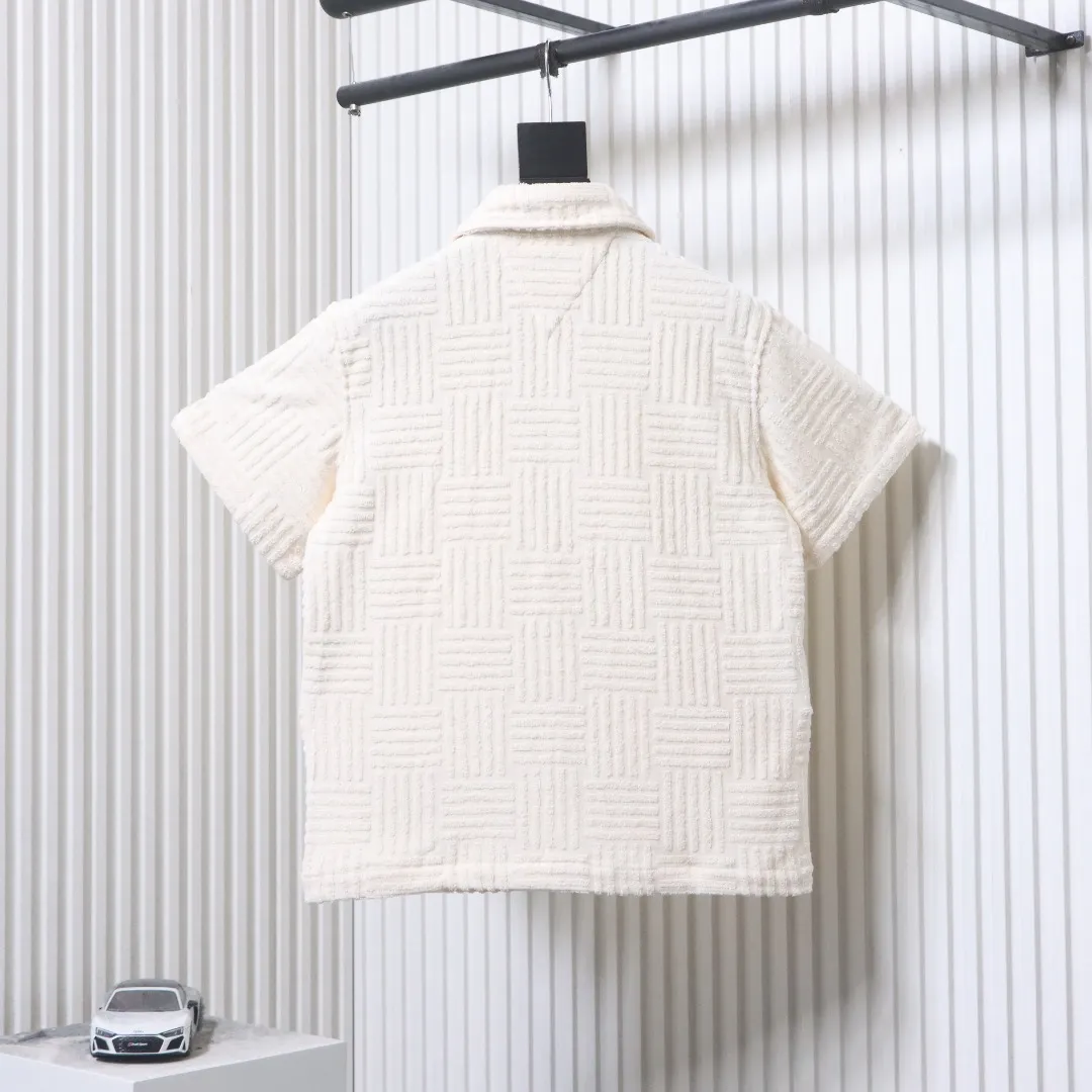 Back of BV Towel-Woven T-Shirt