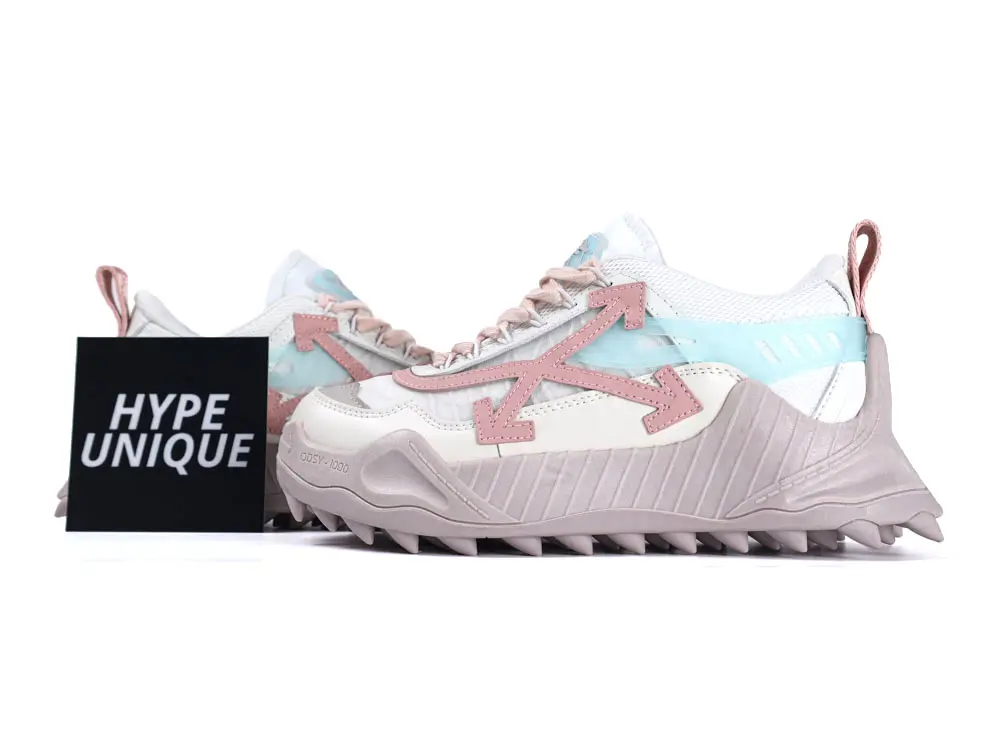 Off-White Wmns ODSY-1000 ‘Grey Powder Pink’