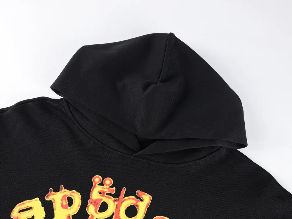 the hoodie details