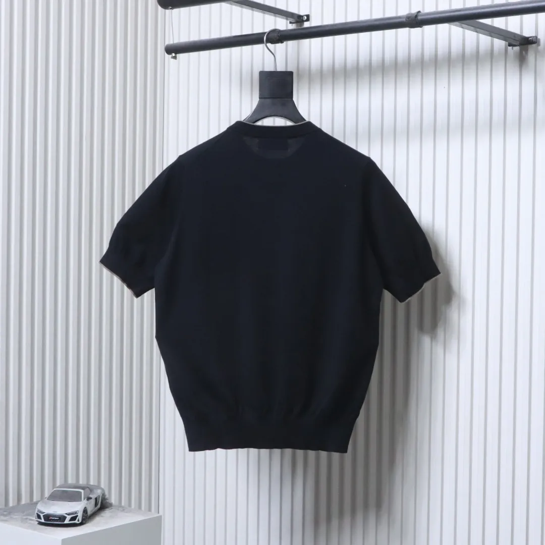 Back BC Cashmere Cotton Knit T-Shirt