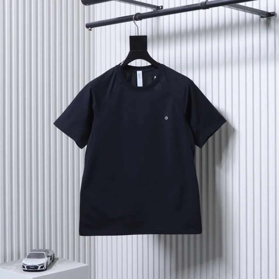 Quick-Drying Crew Neck Sports T-Shirt Color Black