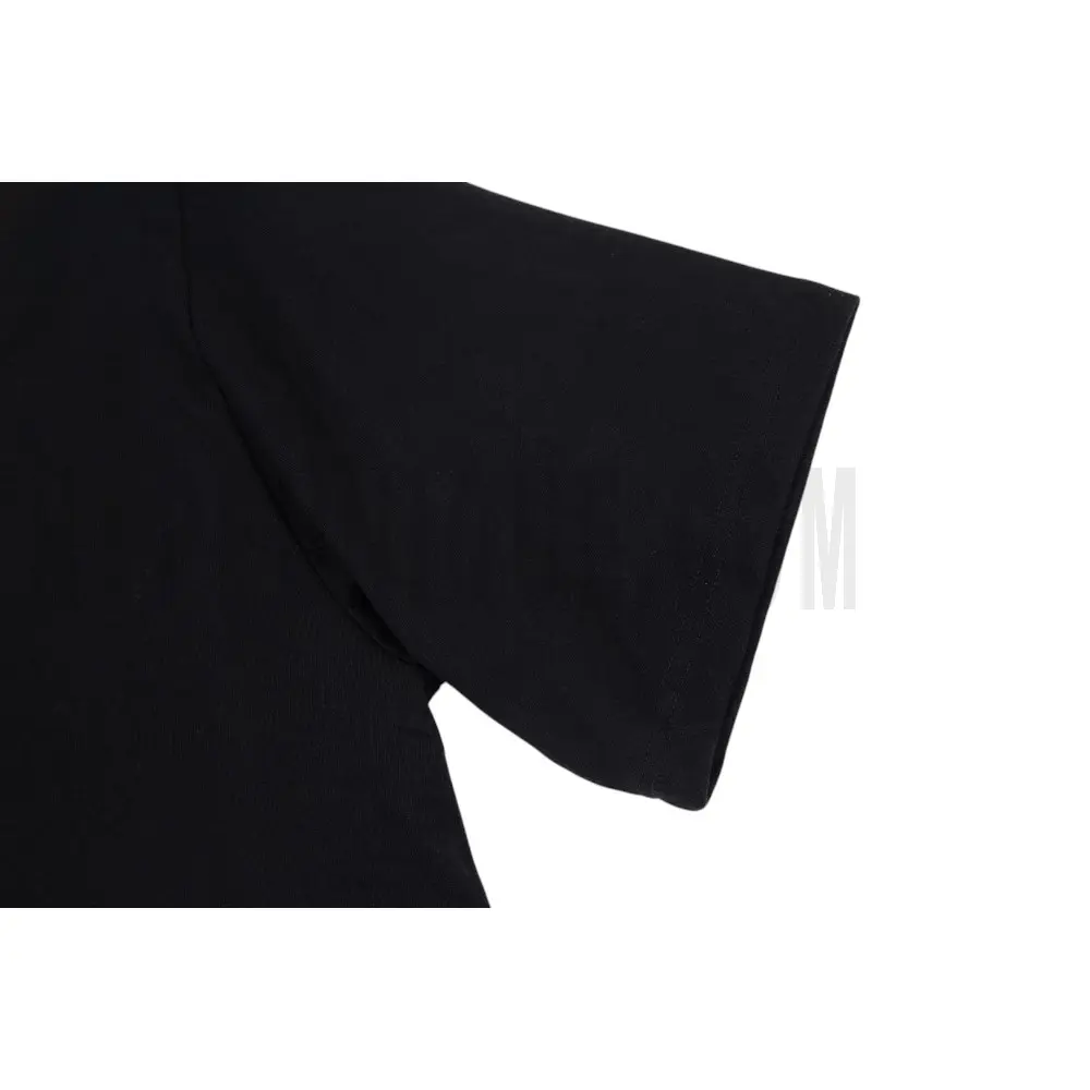 The sleeves of the black clothes