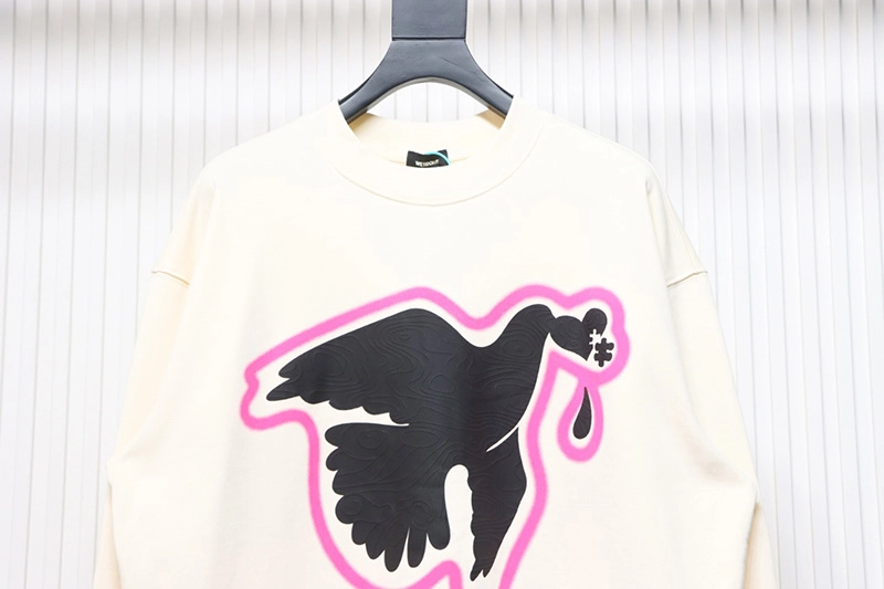 WE11 DONE Peace Dove Print Sweatshirt
