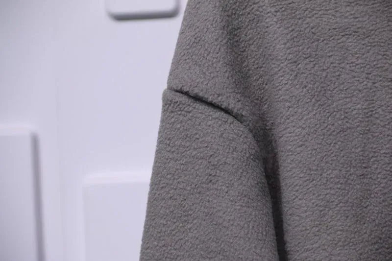 FEAR OF GOD ESSENTIALS POLAR FLEECE HALF-ZIP SWEATER REPLICA