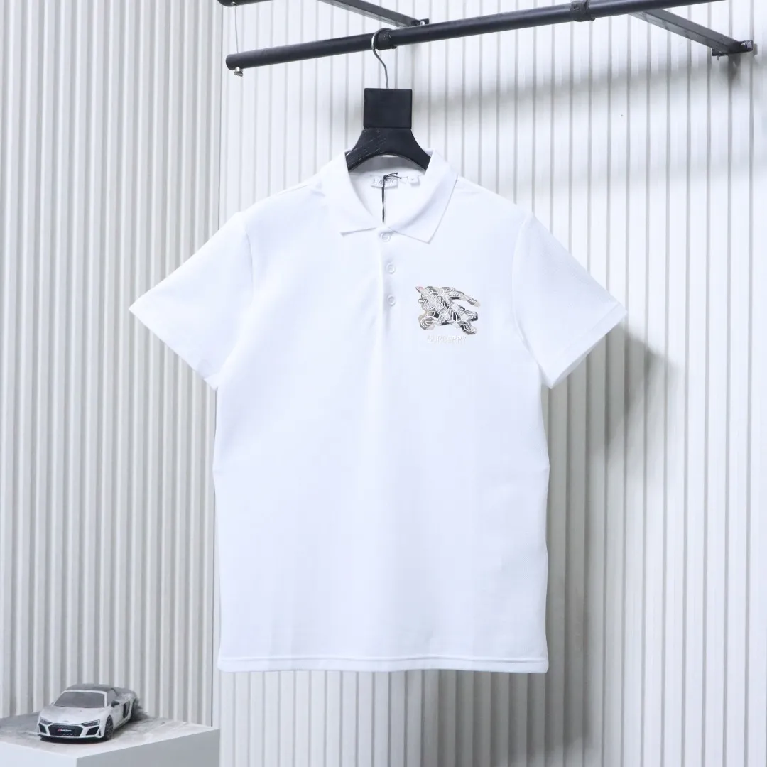 BBR Check Equestrian Knight Embroidered Polo T-Shirt