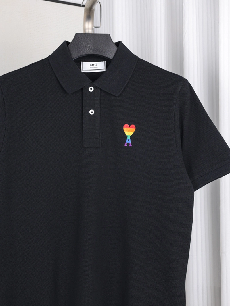AMI Rainbow Logo Polo