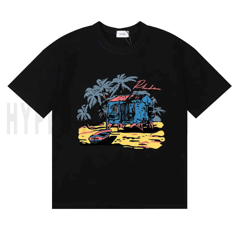 The front of the black clothes