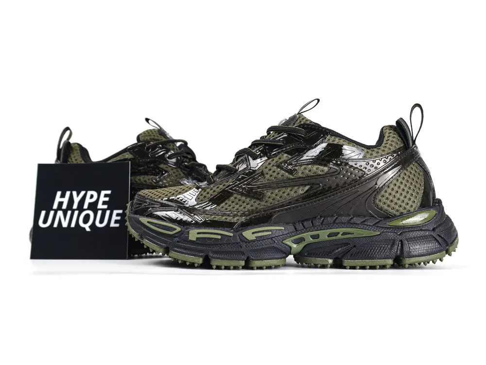 OFF-WHITE Black Be Right Back Trainers