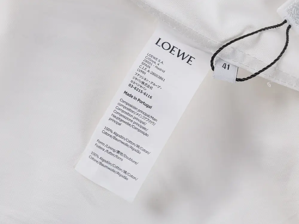 the wash label