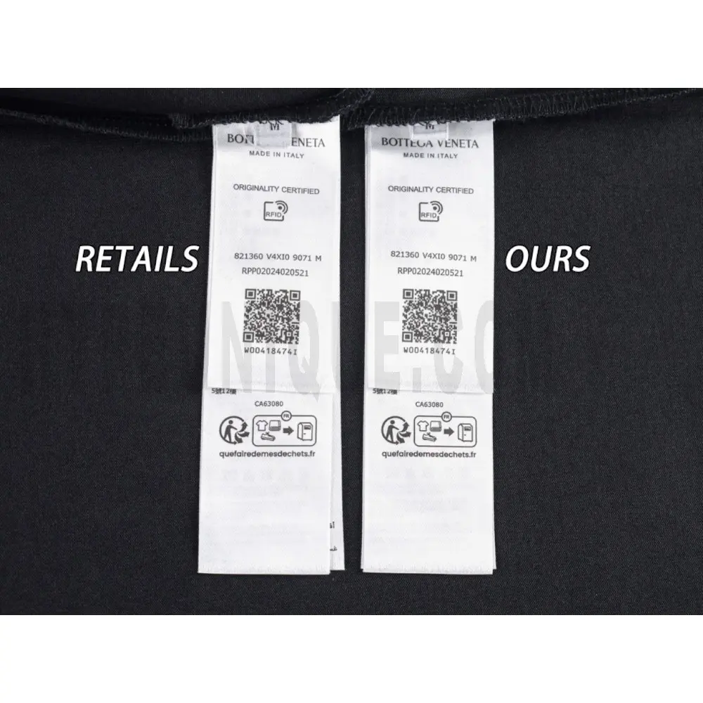 Washing Label Comparison Diagram