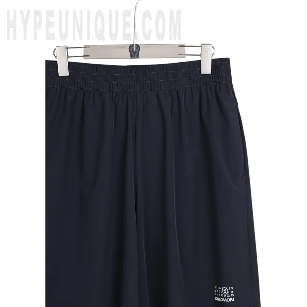 The front of the shorts