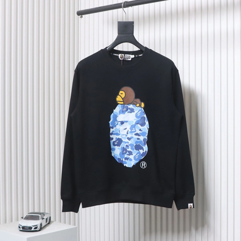 BAPE Color Camo Milo on Ape Head Sweatshirt