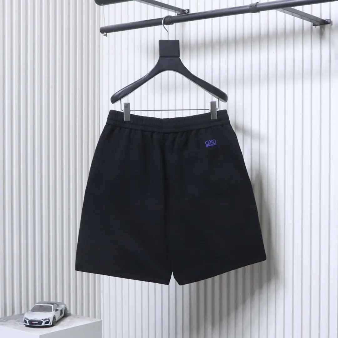 Back Logo Print Shorts