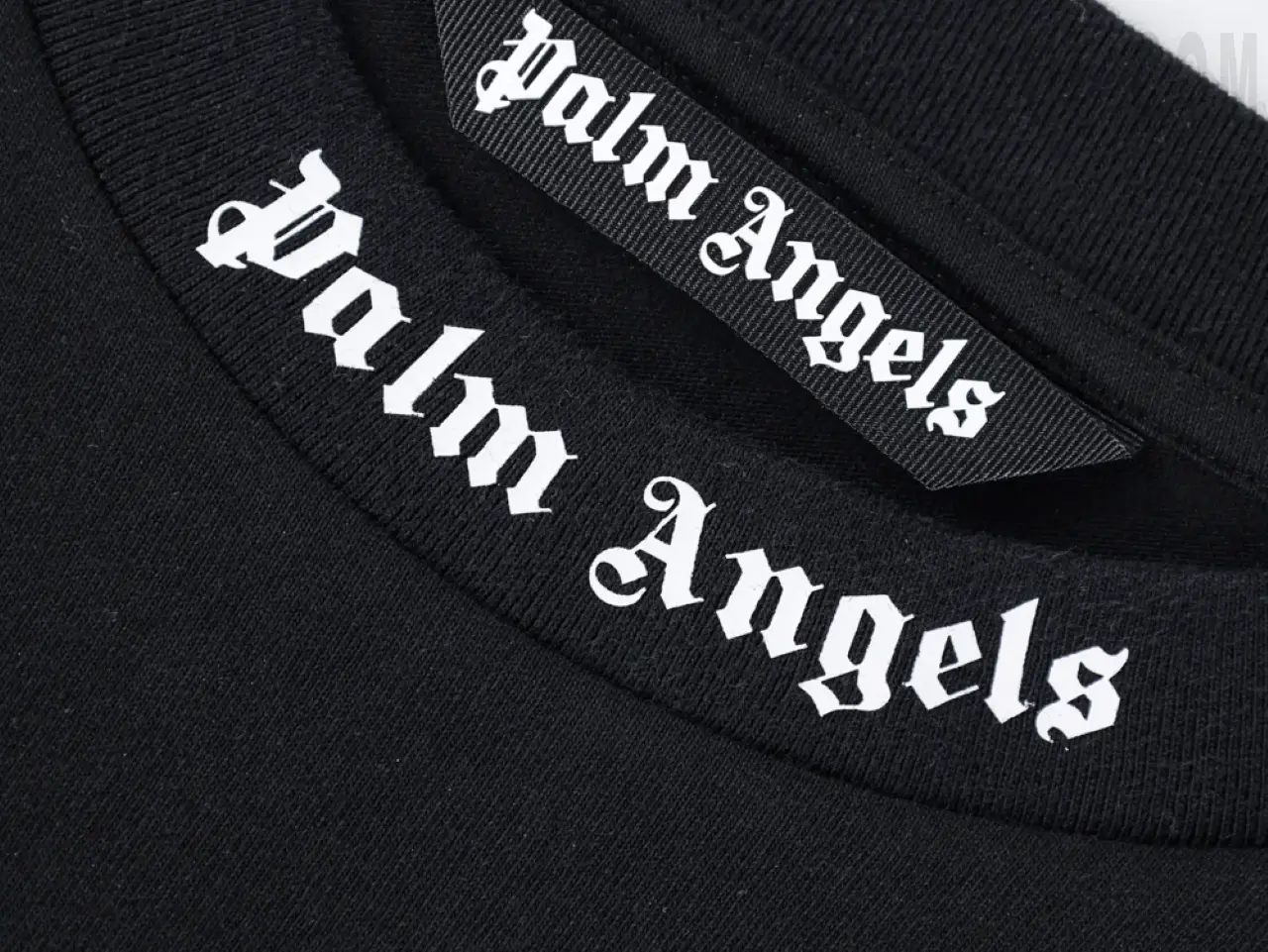 the neckline and neck logo