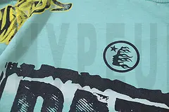 Printed graphic on the front of the clothes