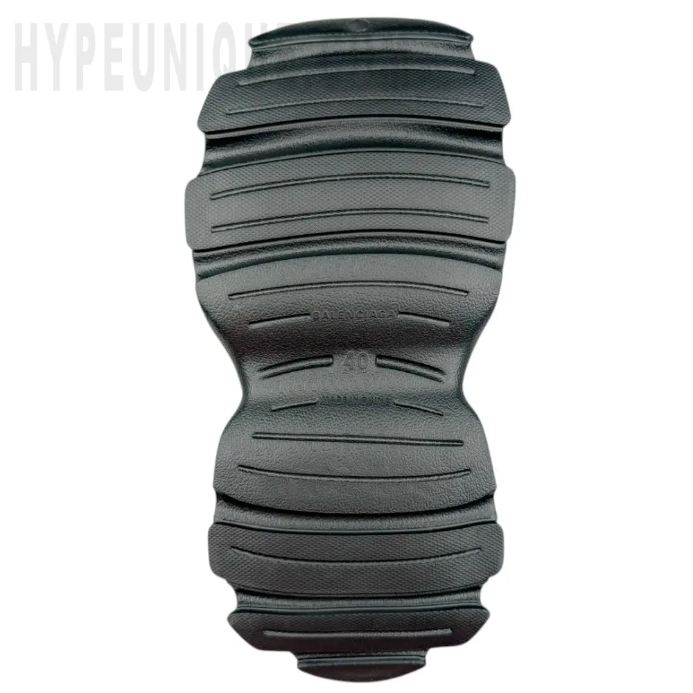 the black outsole