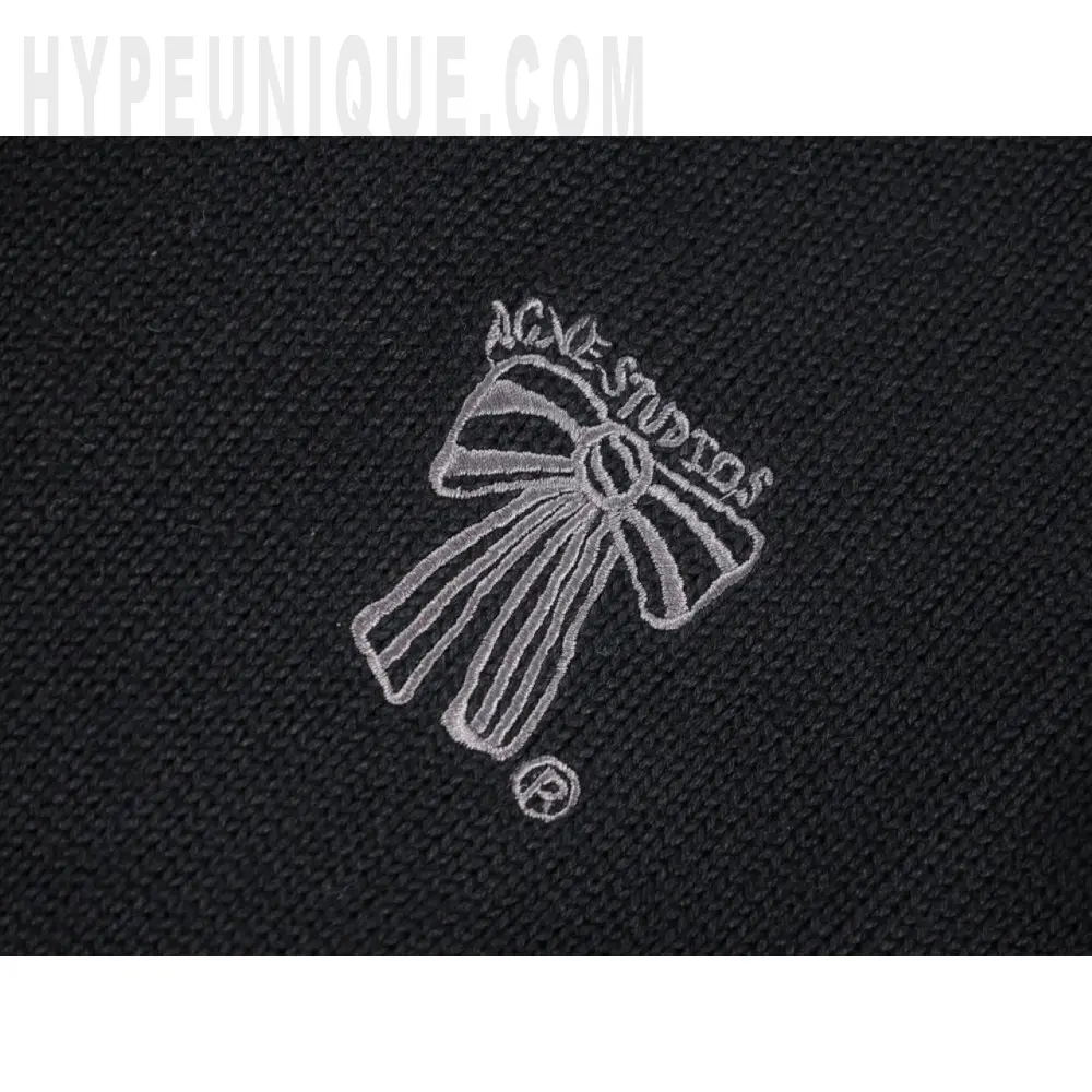 Embroidered graphic on the front of the garment