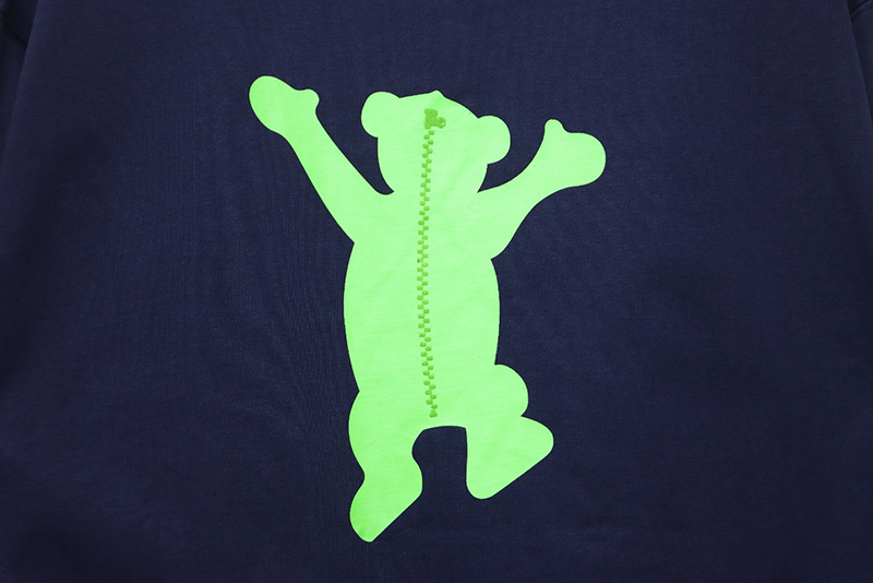 Double-Sided Bear Printed T-Shirt