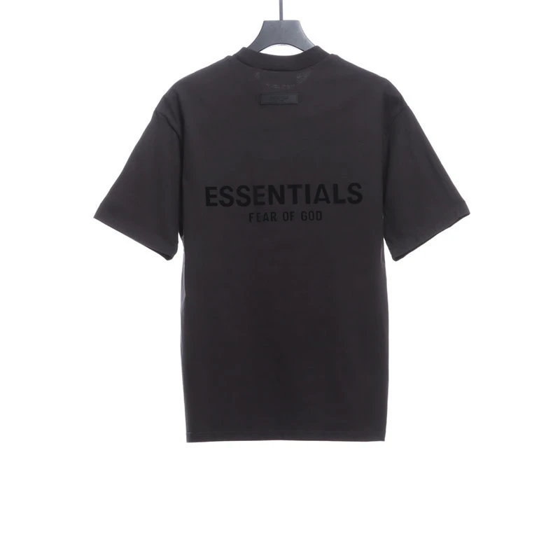 Flocked Logo Print T-Shirt