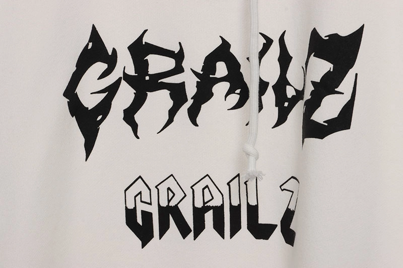 Grailz lightning letter hoodie Reps