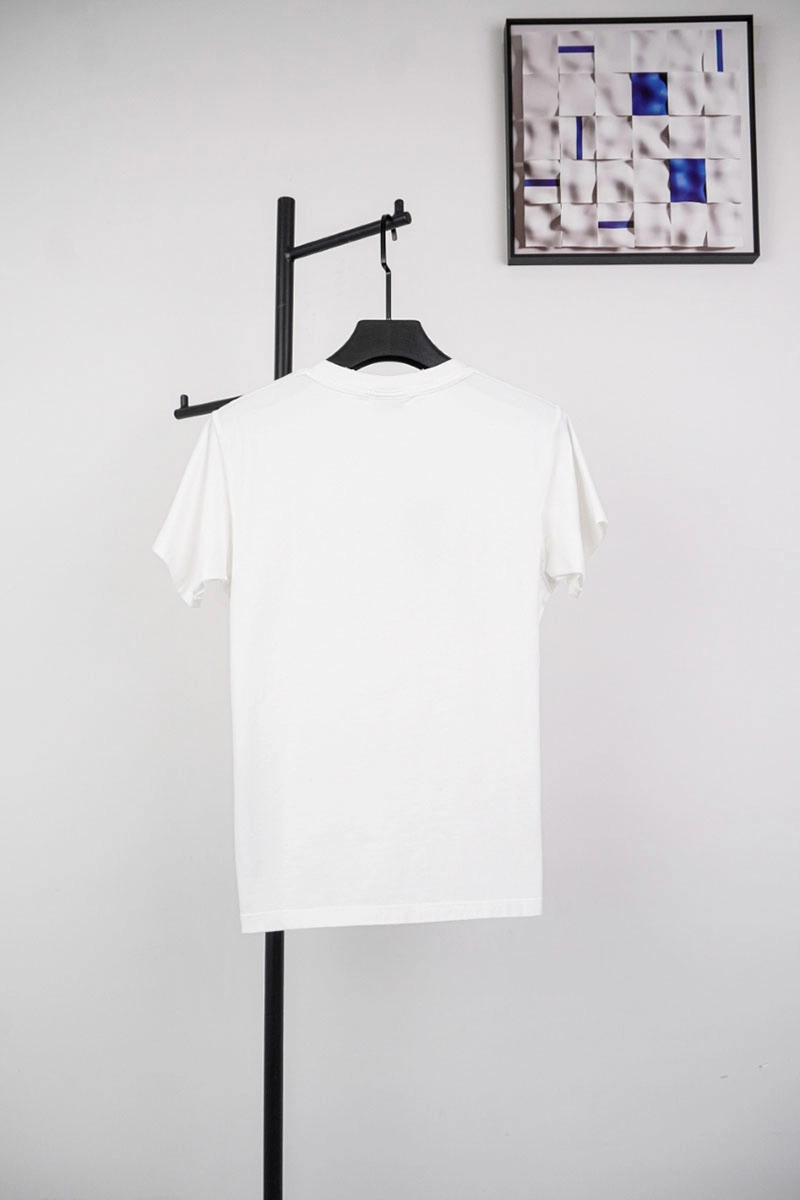 Balenciaga Rainbow Graphic Print T-shirt