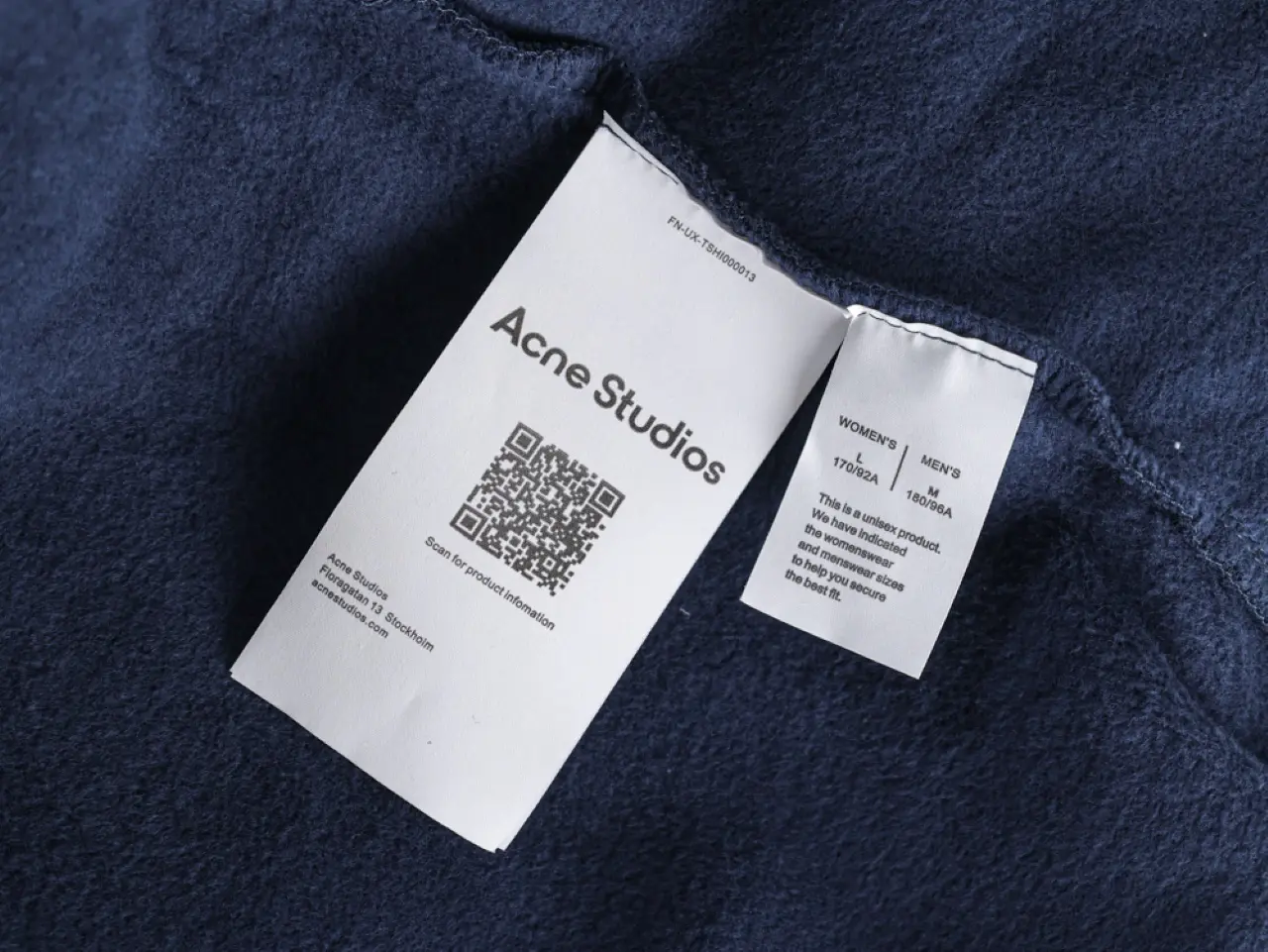 the wash label