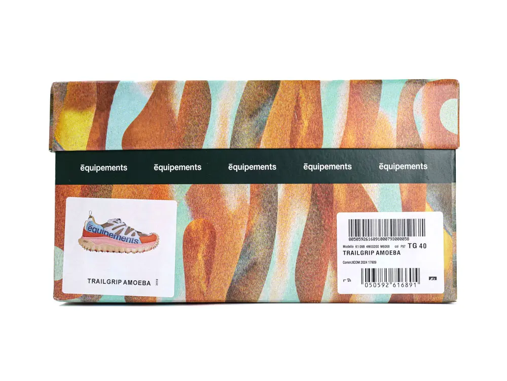Trailgrip Amoeba Orange Sneakers