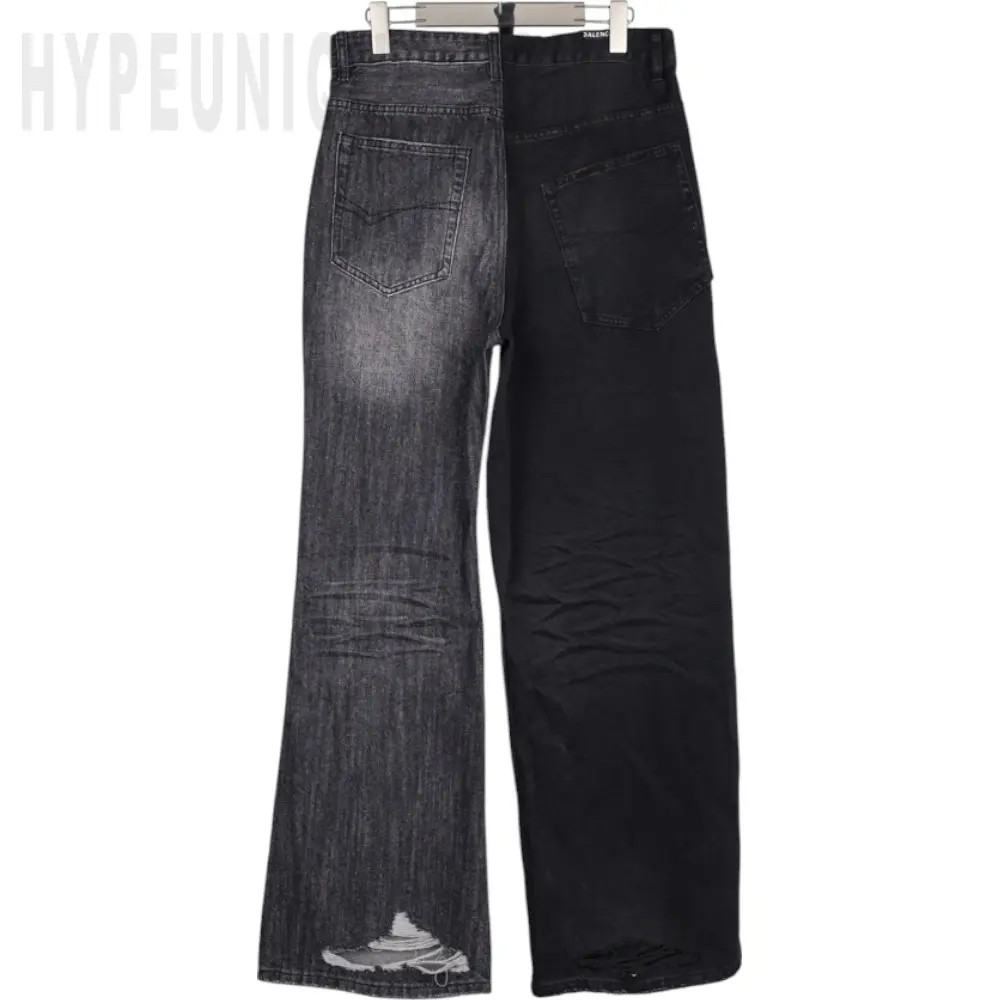 The back of the jeans