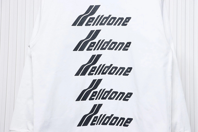 Classic Bullet Screen Letter Printed T-Shirt