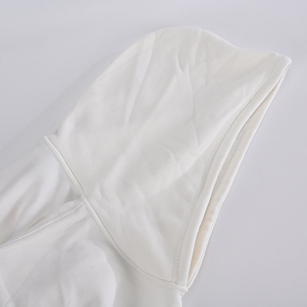 Corteiz 5 Starz Alcatraz Hoodie White