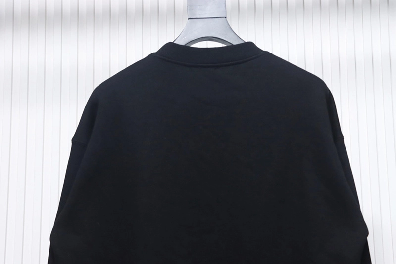 WE11 DONE Square Puppy Print Sweatshirt