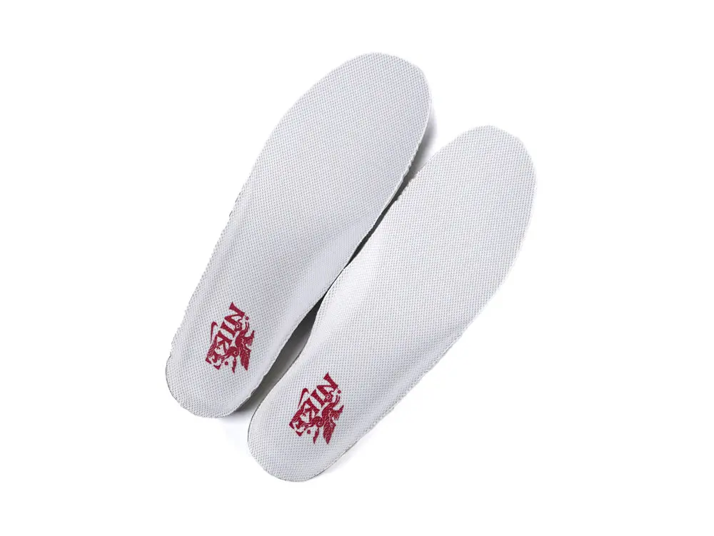 the white outsole