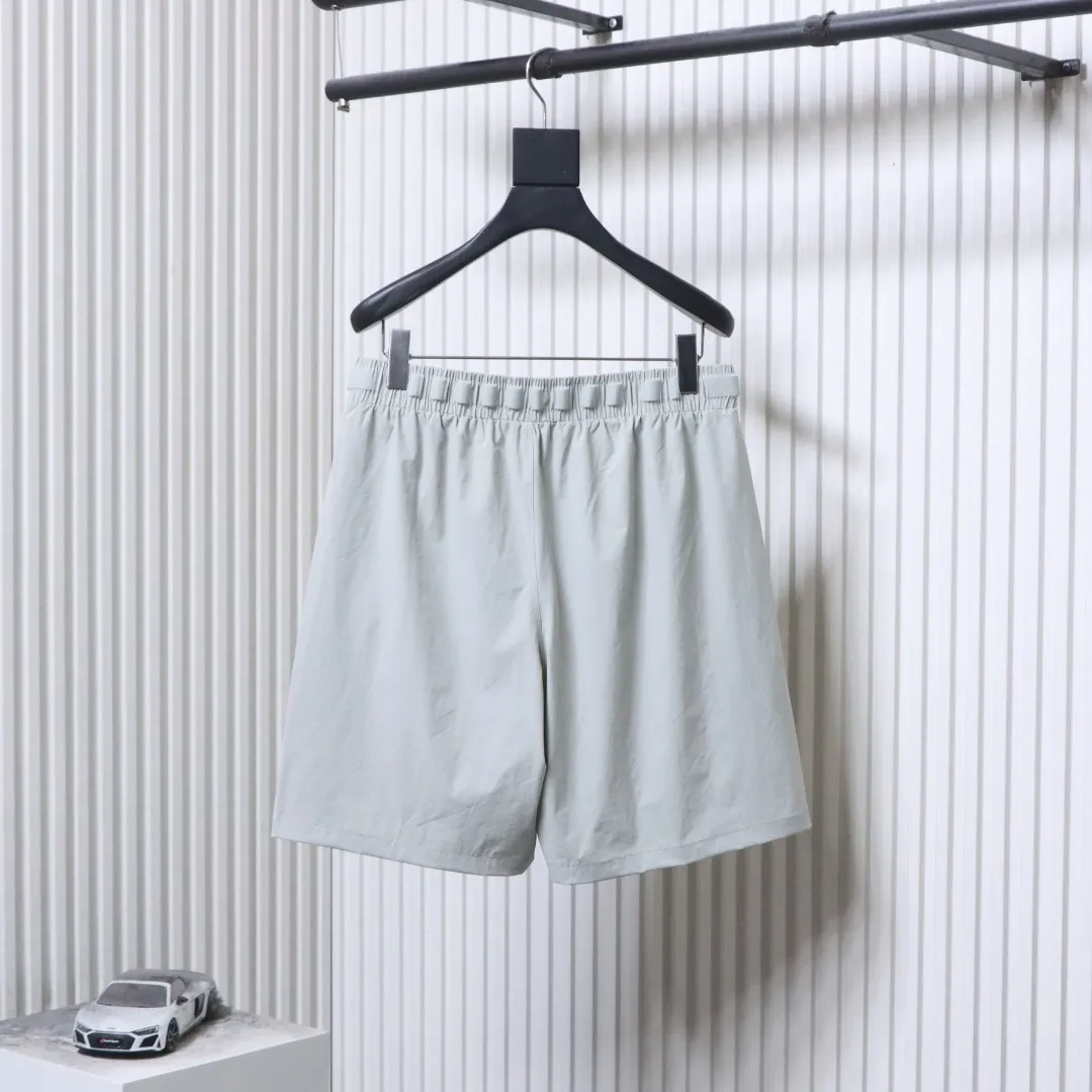 Back Silicone Logo Softshell Shorts