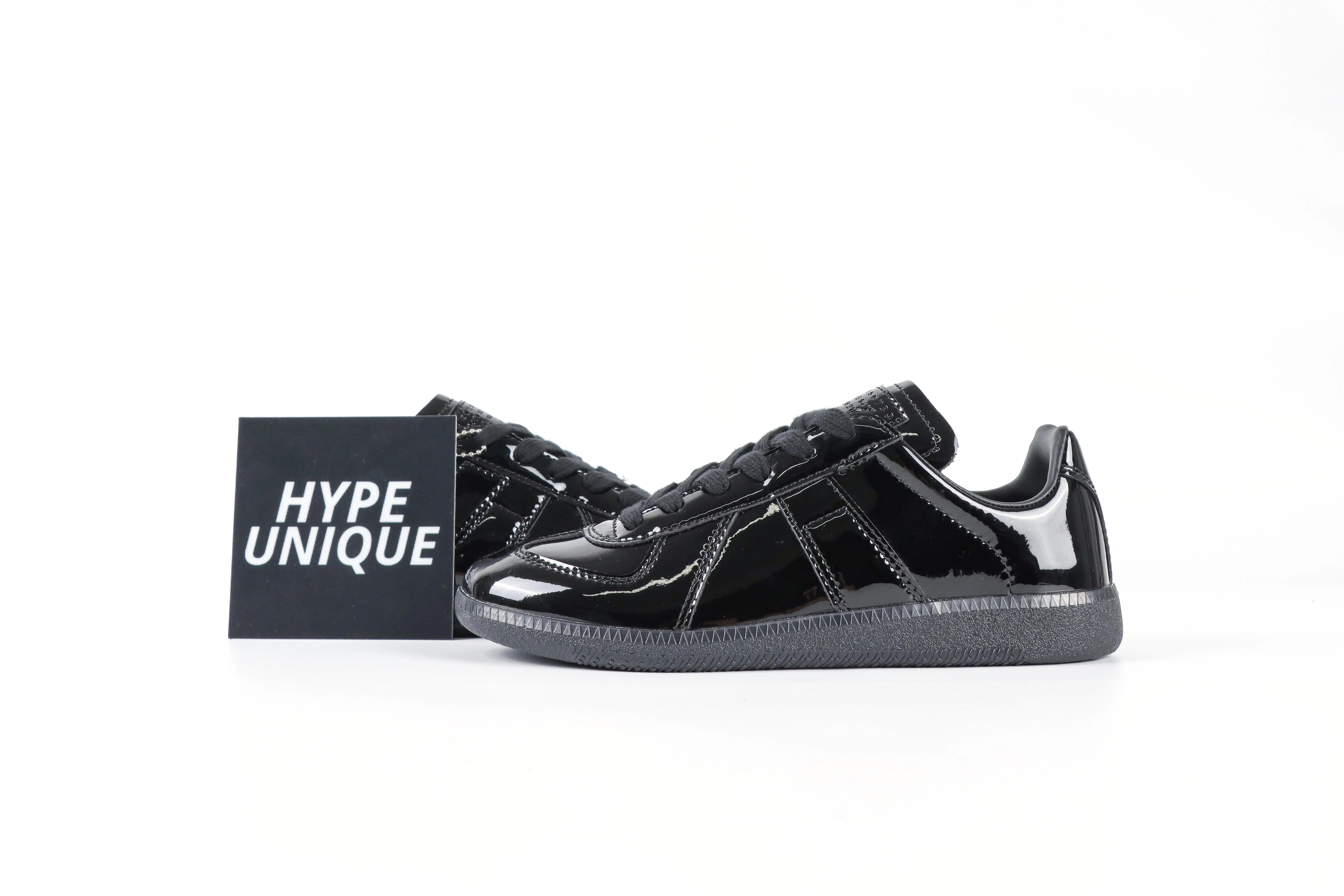 MM Replica Patent Leather Sneakers “Black”